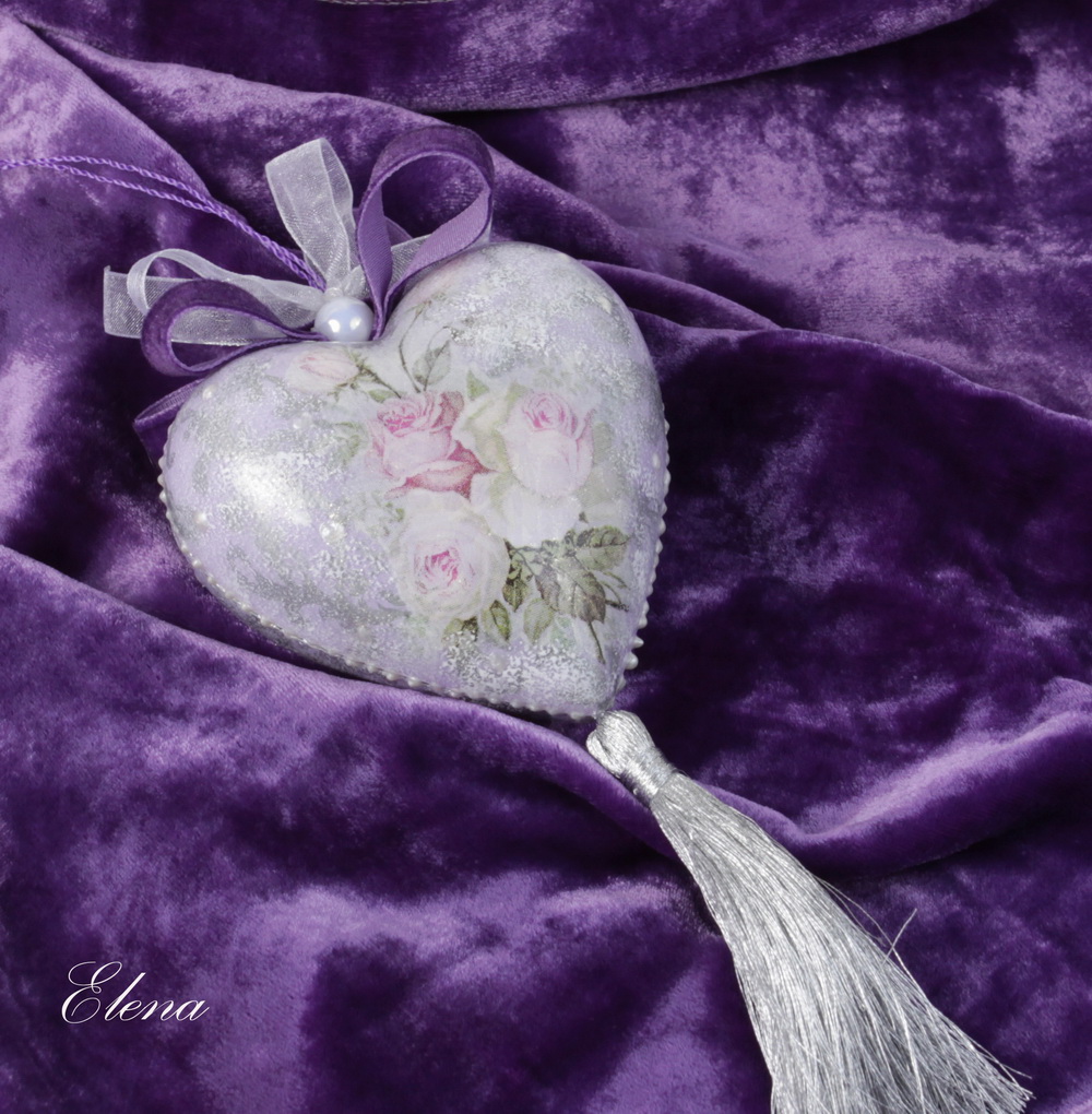 Сердце Розы в сиреневой дымке...