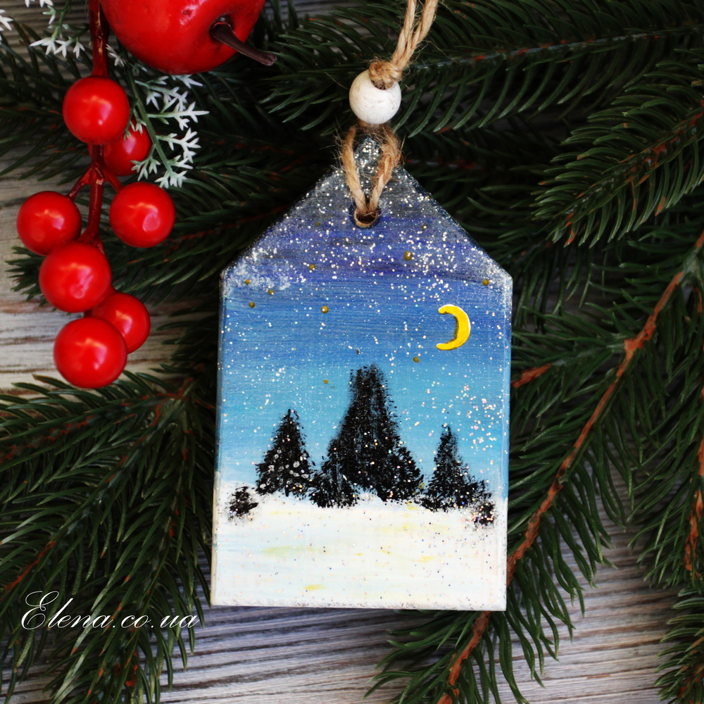 Домик и олень