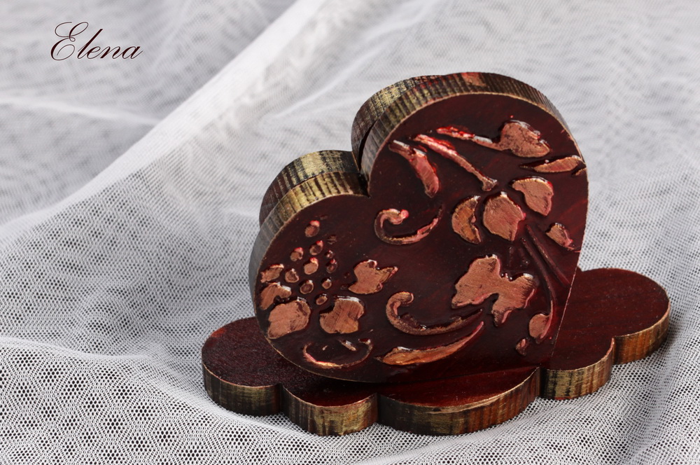 Салфетница Сердце