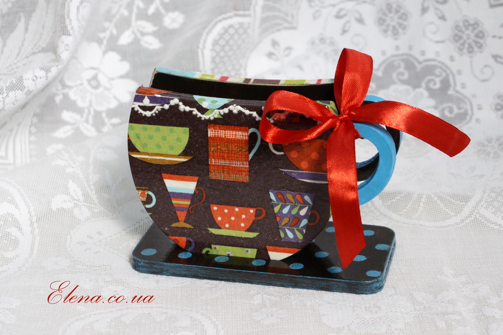 Салфетница Чашка