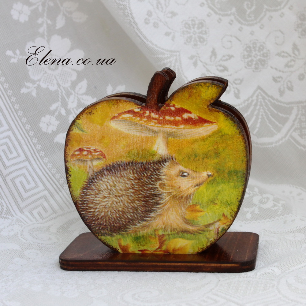 Салфетница Ежик