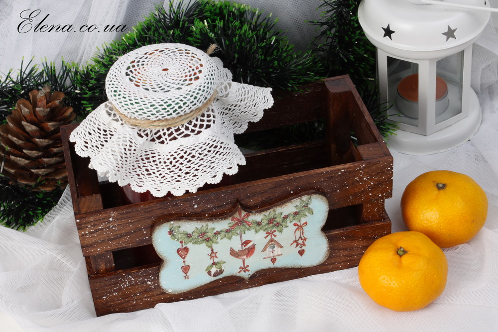 Ящик новогодний