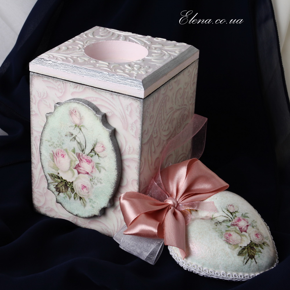 Подвеска и короб Розы