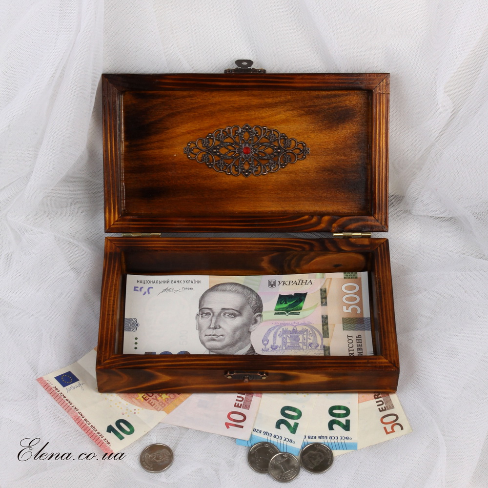 Шкатулка-купюрница Слоненя