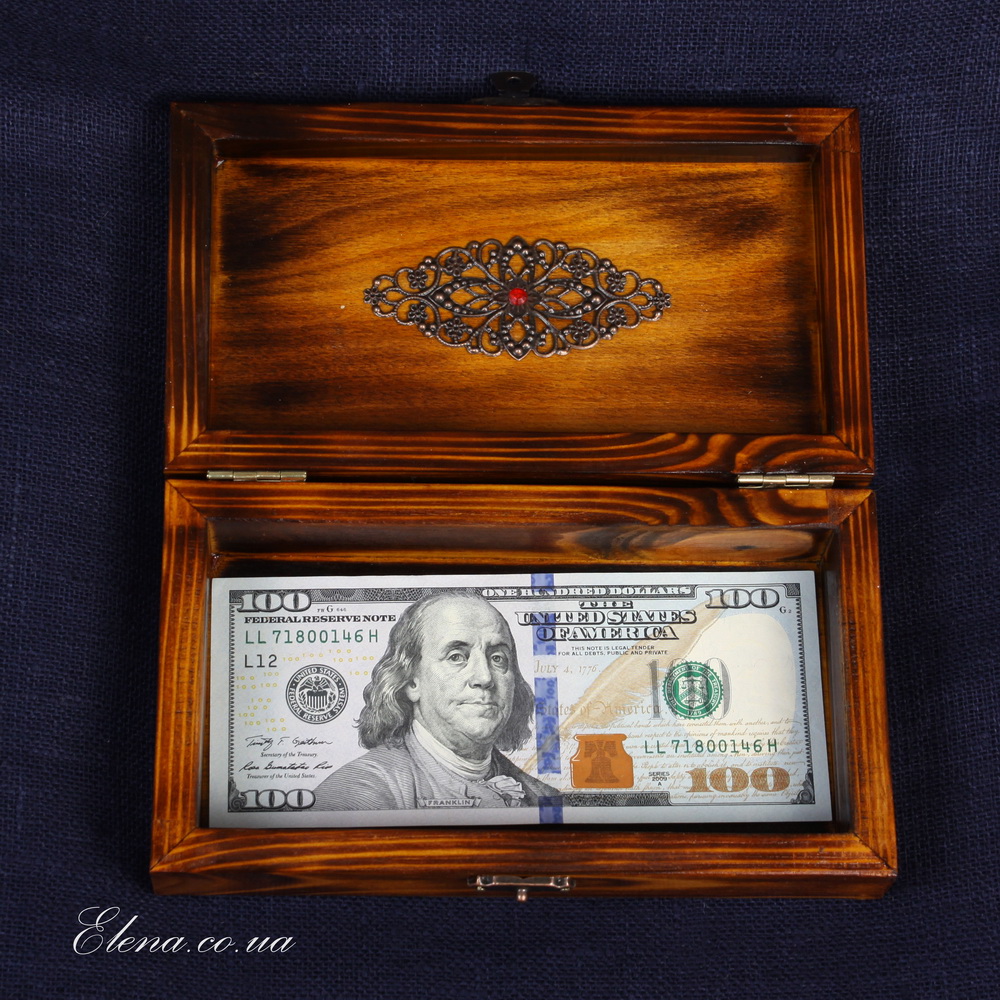 Шкатулка-купюрница Слоненя