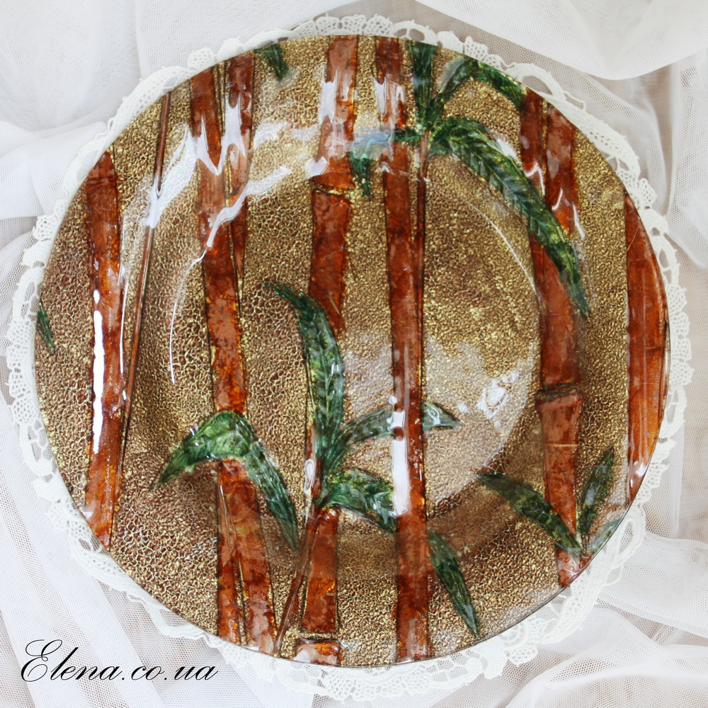 Тарелка Бамбук