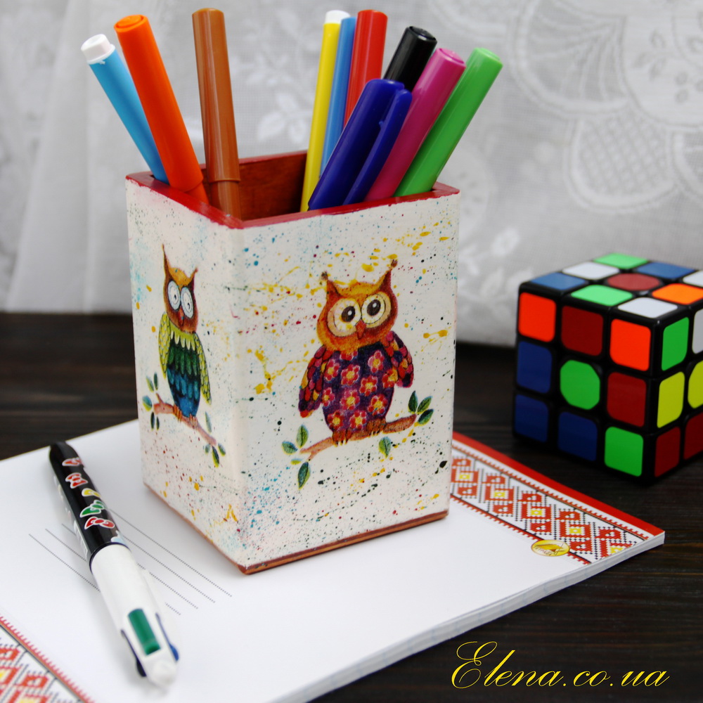 Короб-подставка Совушка