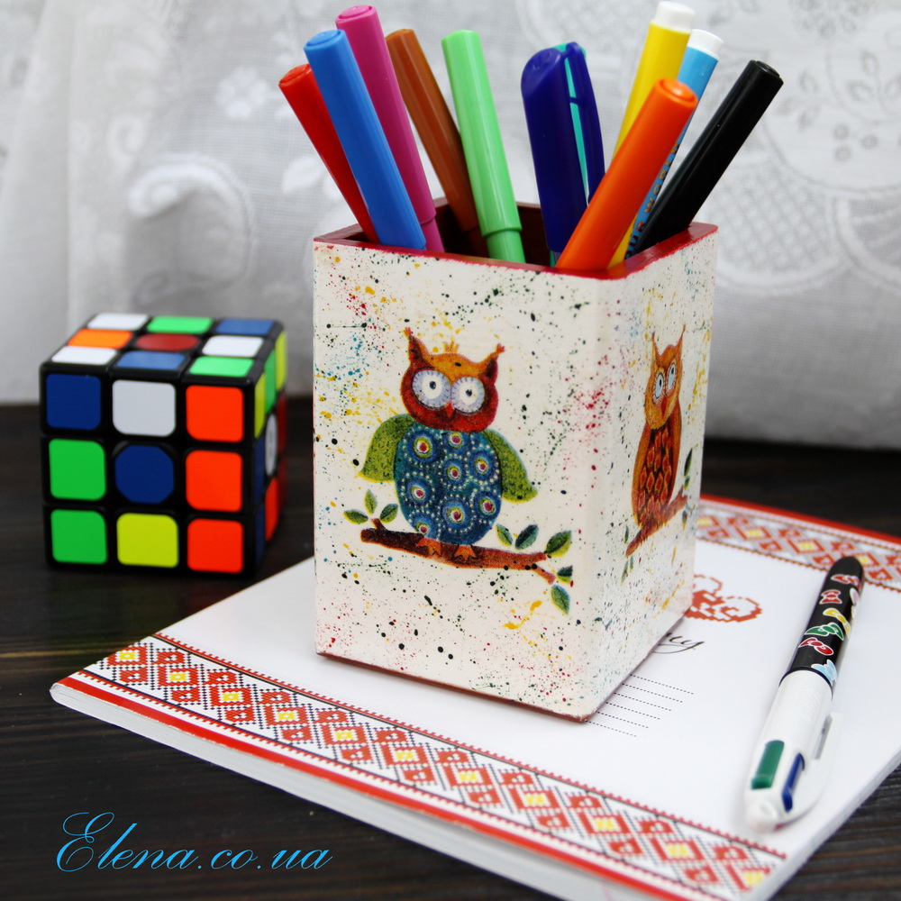 Короб-подставка Совушка