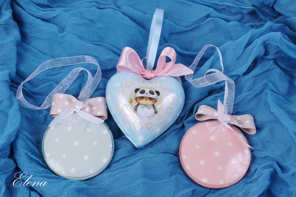 Набор подвесок Совушки