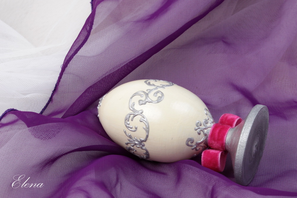 Яйцо пасхальное Розы